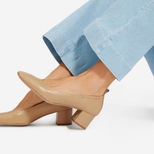 Everlane Day Heels (Size W9.5) - Light Taupe